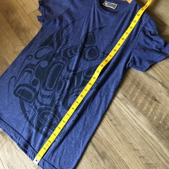 Blue Orca Cotton Blend T-shirt - Picture 11 of 14